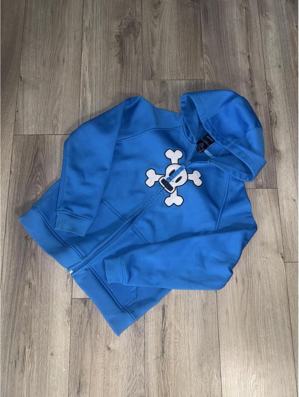 Paul Frank 2000s Skurvy Skull Kids Zip Jacket